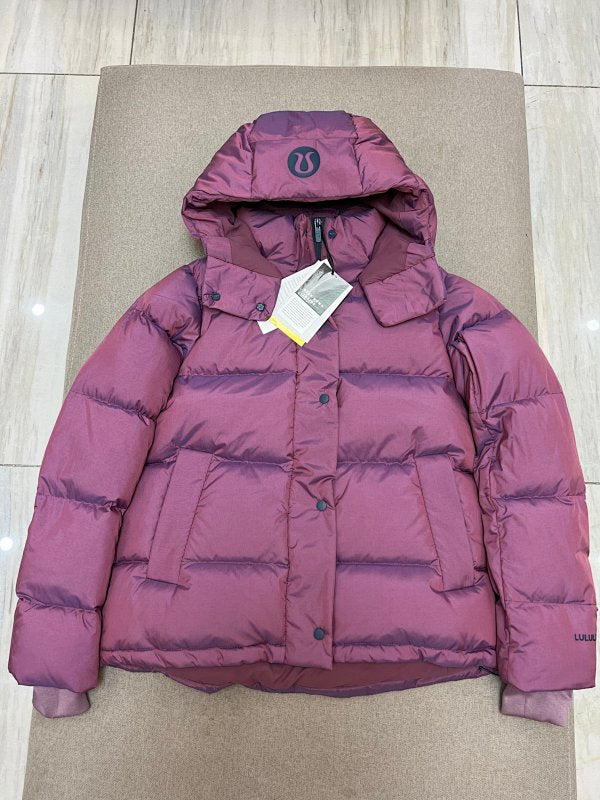 lululemon Wunder Puff Women's Hooded Puffer Jacket – Plum