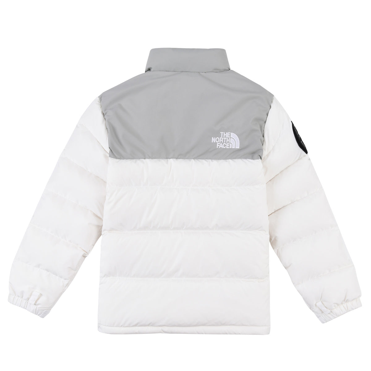 The North Face 1992 Stand-Collar Puffer Jacket | White & Gray