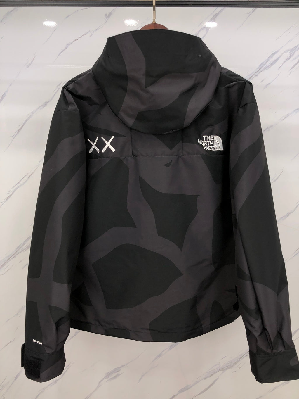 The North Face x KAWS Hooded Jacket with Abstract Print