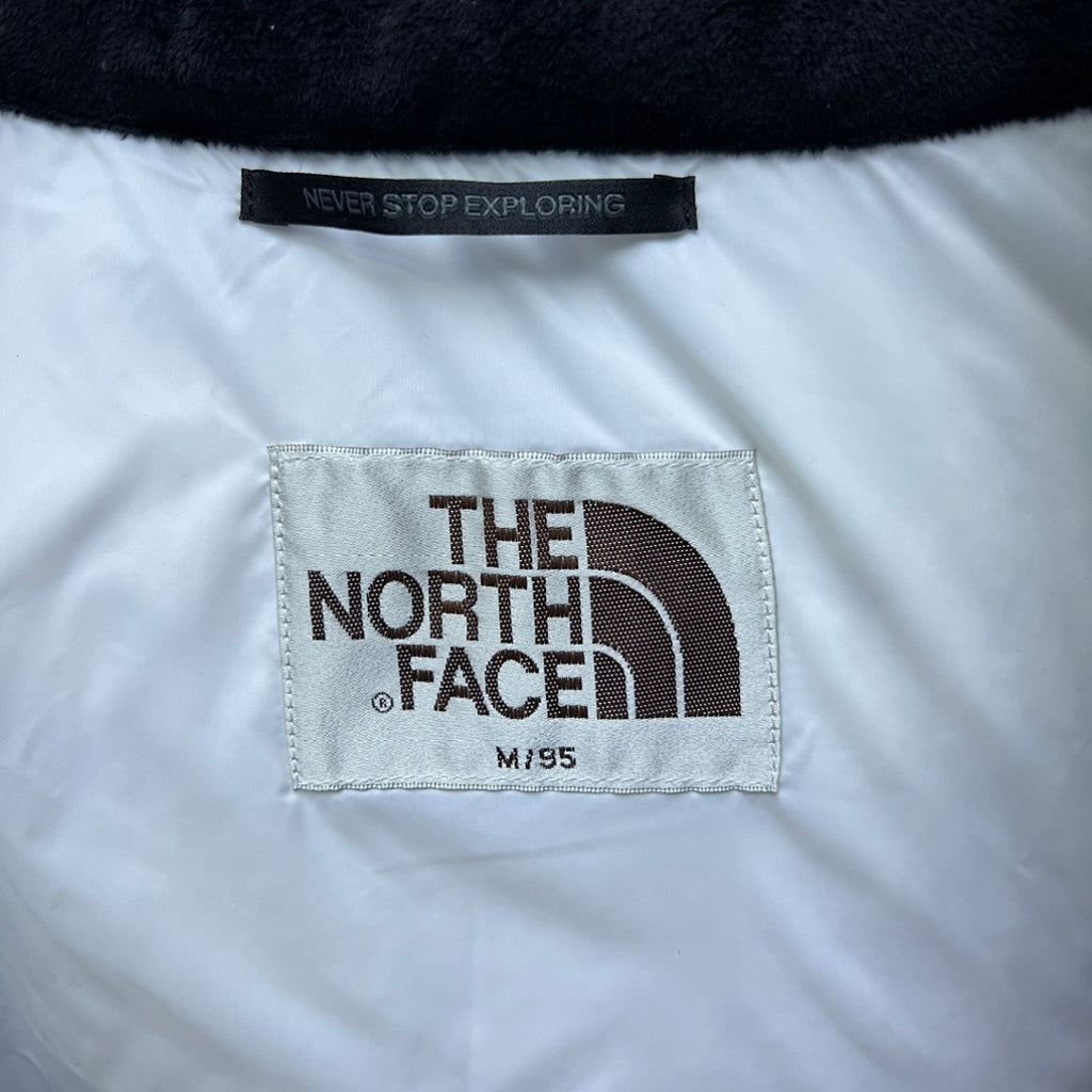 The North Face Color-Block Puffer Jacket | White & Black