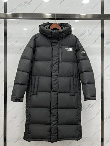 The North Face Unisex Long Hooded Puffer Coat | Black or White