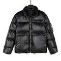 Prada Glossy Puffer Jacket | Black Utility Pockets