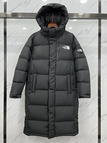 The North Face Unisex Long Hooded Puffer Coat | Black or White