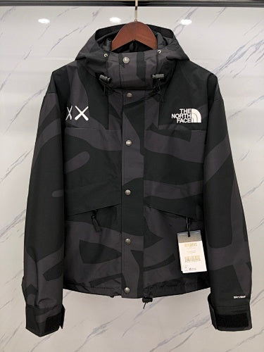 The North Face x KAWS Hooded Jacket with Abstract Print