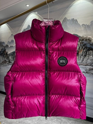Canada Goose Cypress Black Disc Puffer Vest – Fuchsia