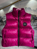 Canada Goose Cypress Black Disc Puffer Vest – Fuchsia