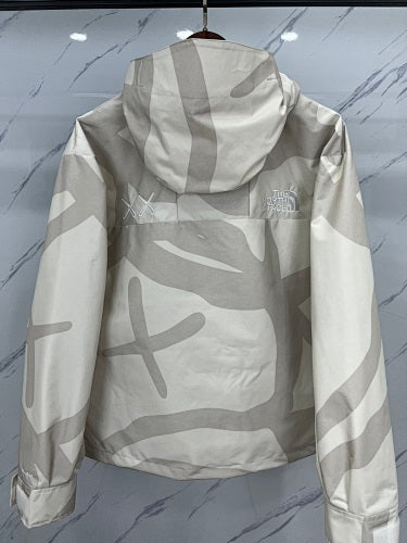The North Face x KAWS Hooded Jacket with Abstract Print
