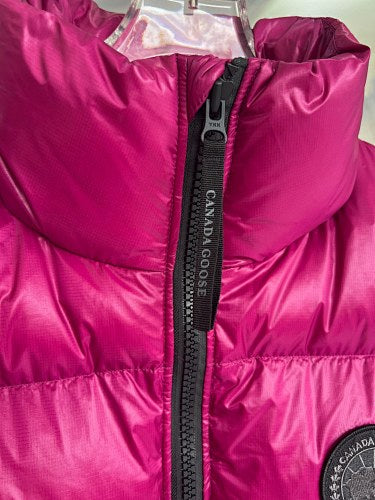 Canada Goose Cypress Black Disc Puffer Vest – Fuchsia