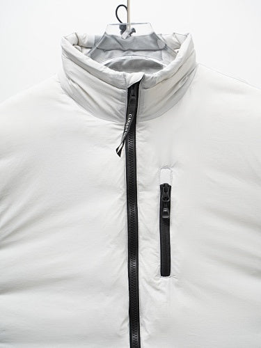 Canada Goose Lodge Stand-Collar Puffer Jacket – White