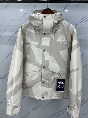 The North Face x KAWS Hooded Jacket with Abstract Print