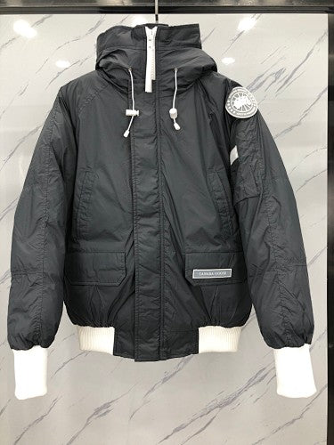 Canada Goose Hooded Bomber Jacket | Black or White