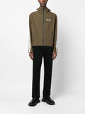 Palm Angels logo-print hooded jacket