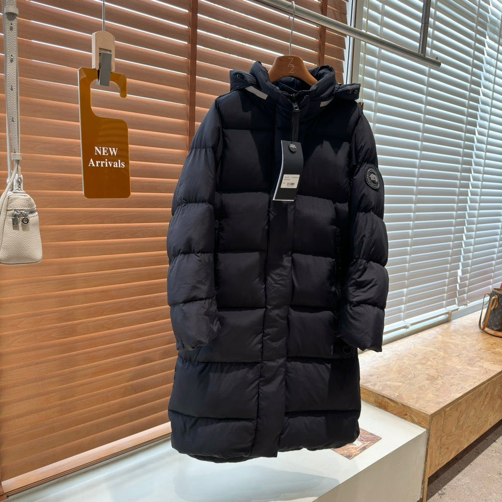 Canada Goose Women's Long Hooded Puffer Coat