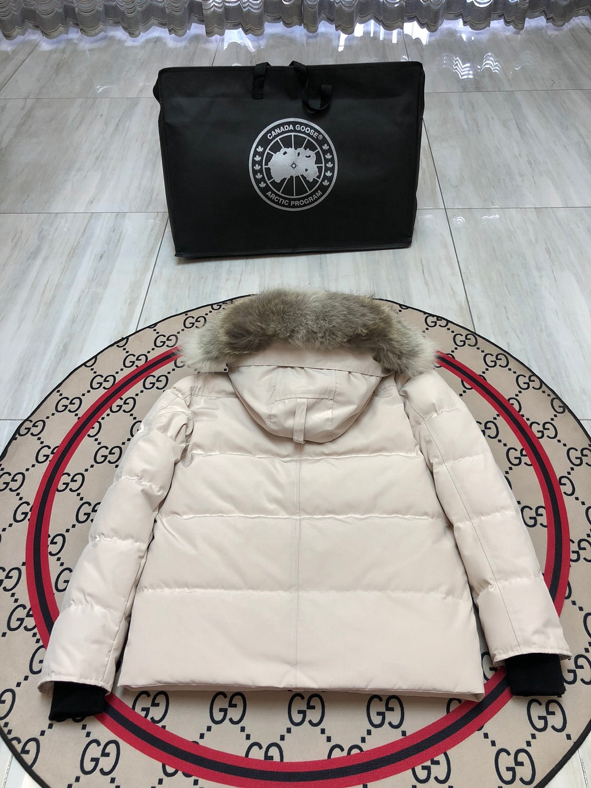 Canada Goose Unisex Navy Hooded Parka