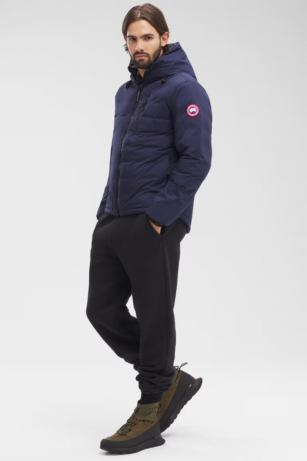 Canada Goose Men's Hooded Quilted Puffer Jacket
