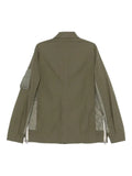 sacai button-down jacket