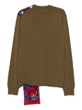 Comme Des Garçons Shirt slogan stars sweater