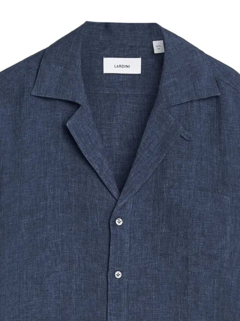 Lardini patch-pocket button-up jacket
