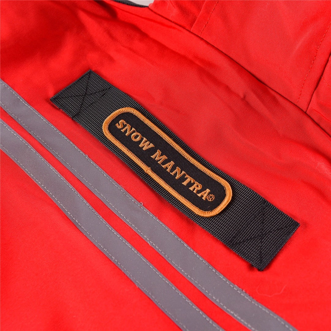 Canada Goose Snow Mantra Hooded Parka in Red