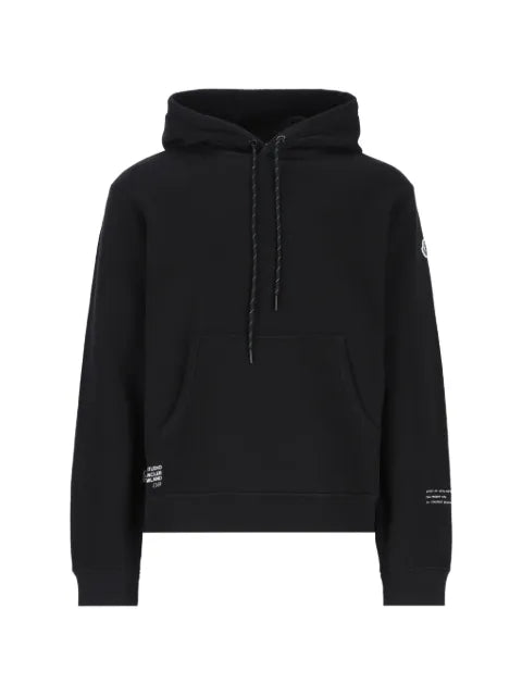 Moncler x Fragment logo-print hoodie