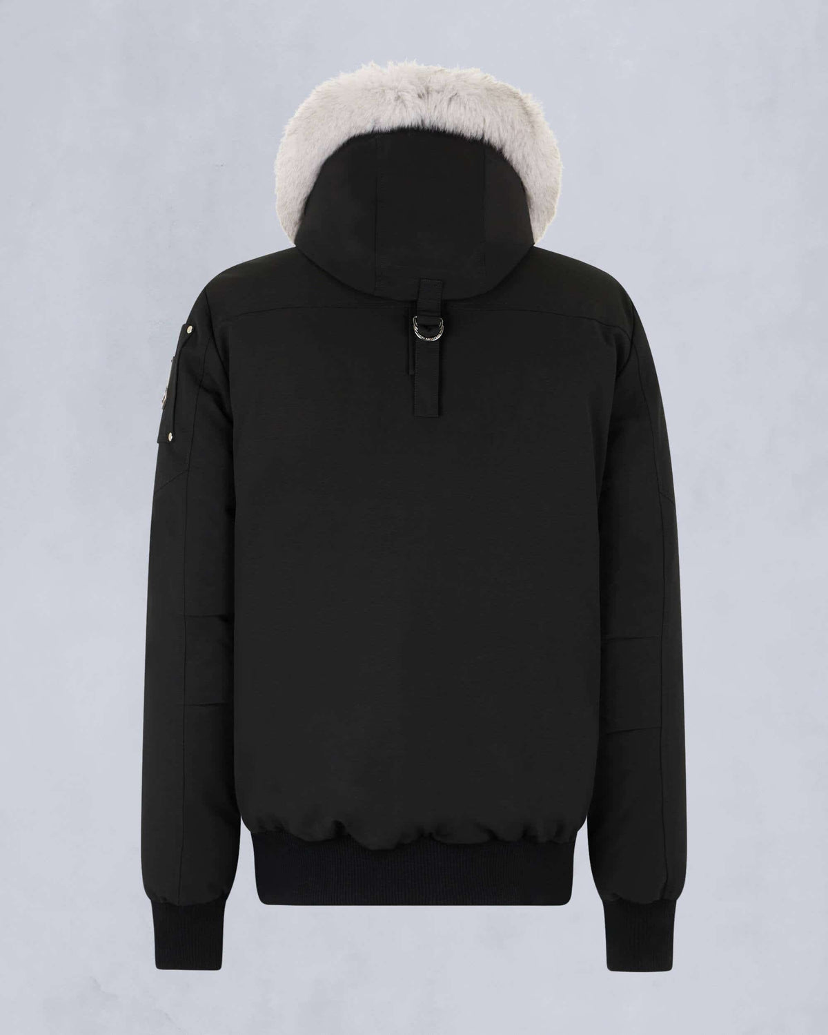 Moose Knuckles Original Ballistic Neoshear Bomber Jacket in Black