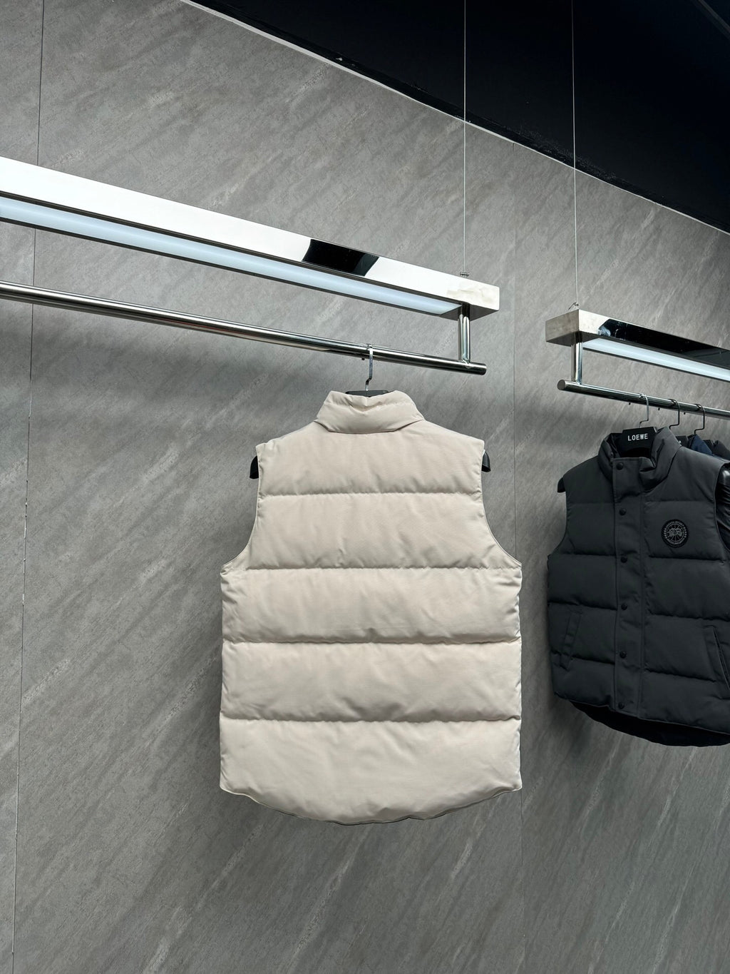 Canada Goose Black Label Quilted Puffer Vest – Cream