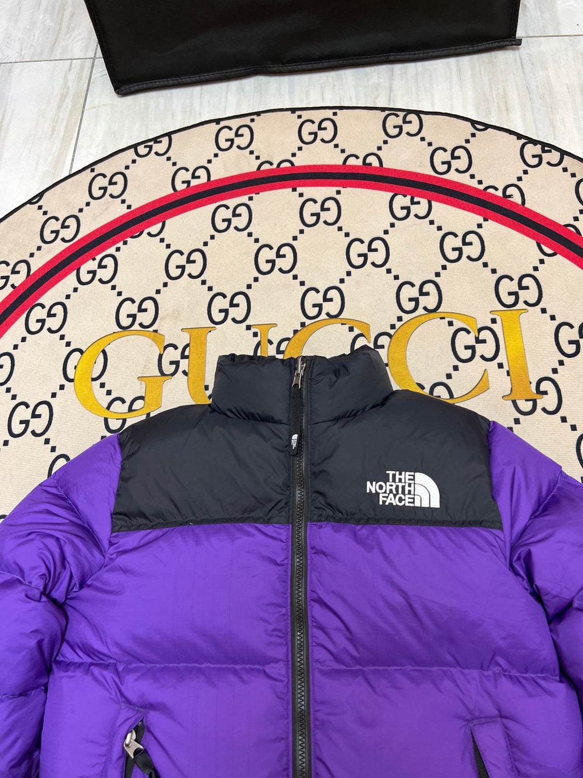 The North Face 1996 Kids' Puffer Jacket | Purple & Black