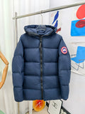 Canada Goose Lawrence Hooded Puffer Coat – Navy