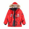 Canada Goose Snow Mantra Hooded Parka in Red