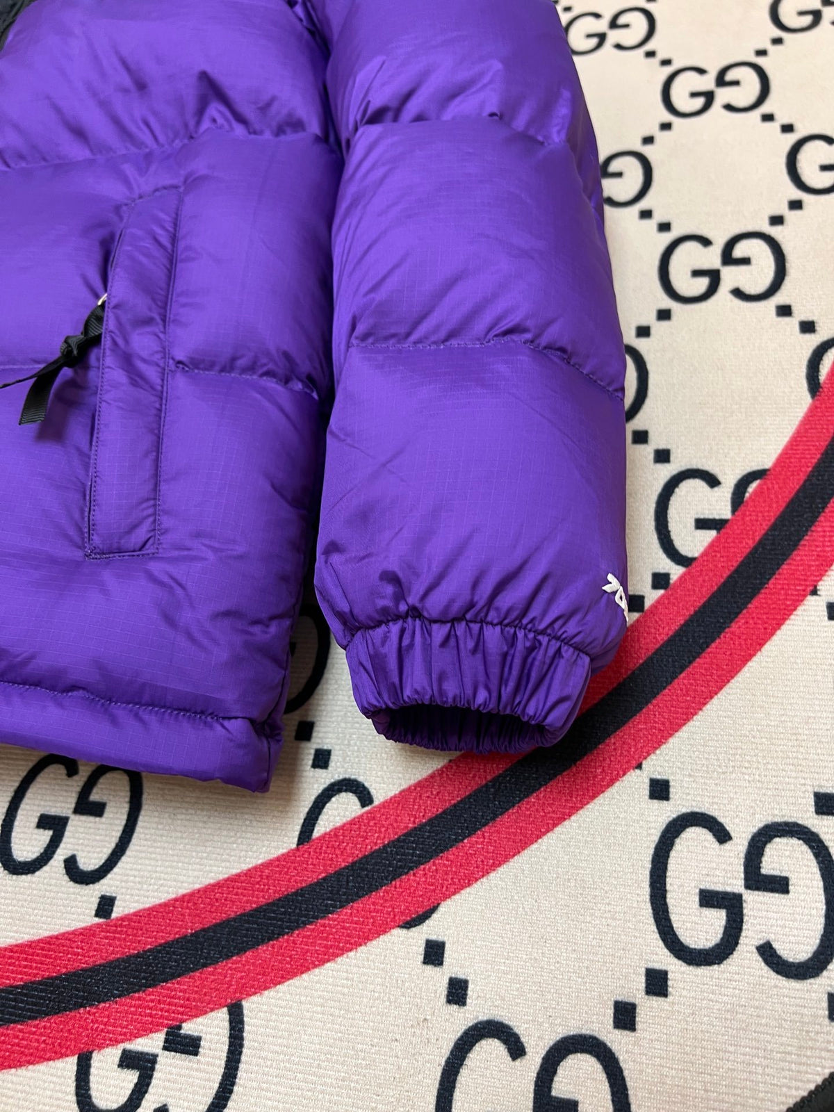 The North Face 1996 Kids' Puffer Jacket | Purple & Black