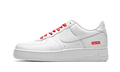 Supreme x Nike Air Force 1 Low 'Mini Box Logo' – CU9225-100 | White AF1 Low with Supreme Box Logo Detailing