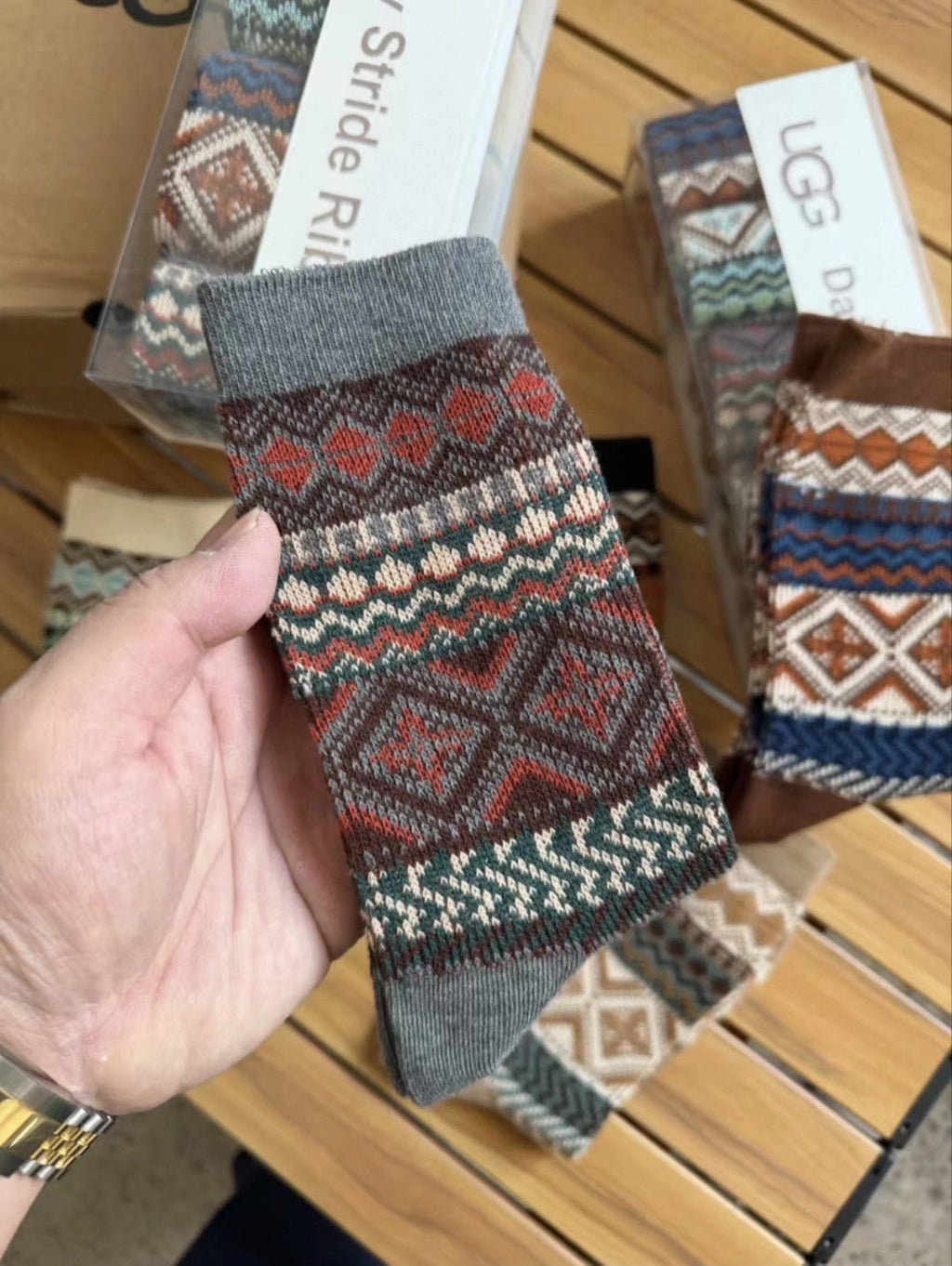 UGG Nordic Fine-Wool Winter Sock Gift Set