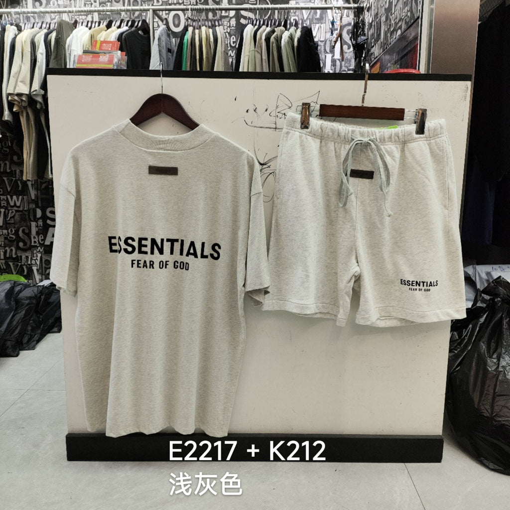 ESSENTIALS Fear of God Graphic T-Shirt & Shorts Set