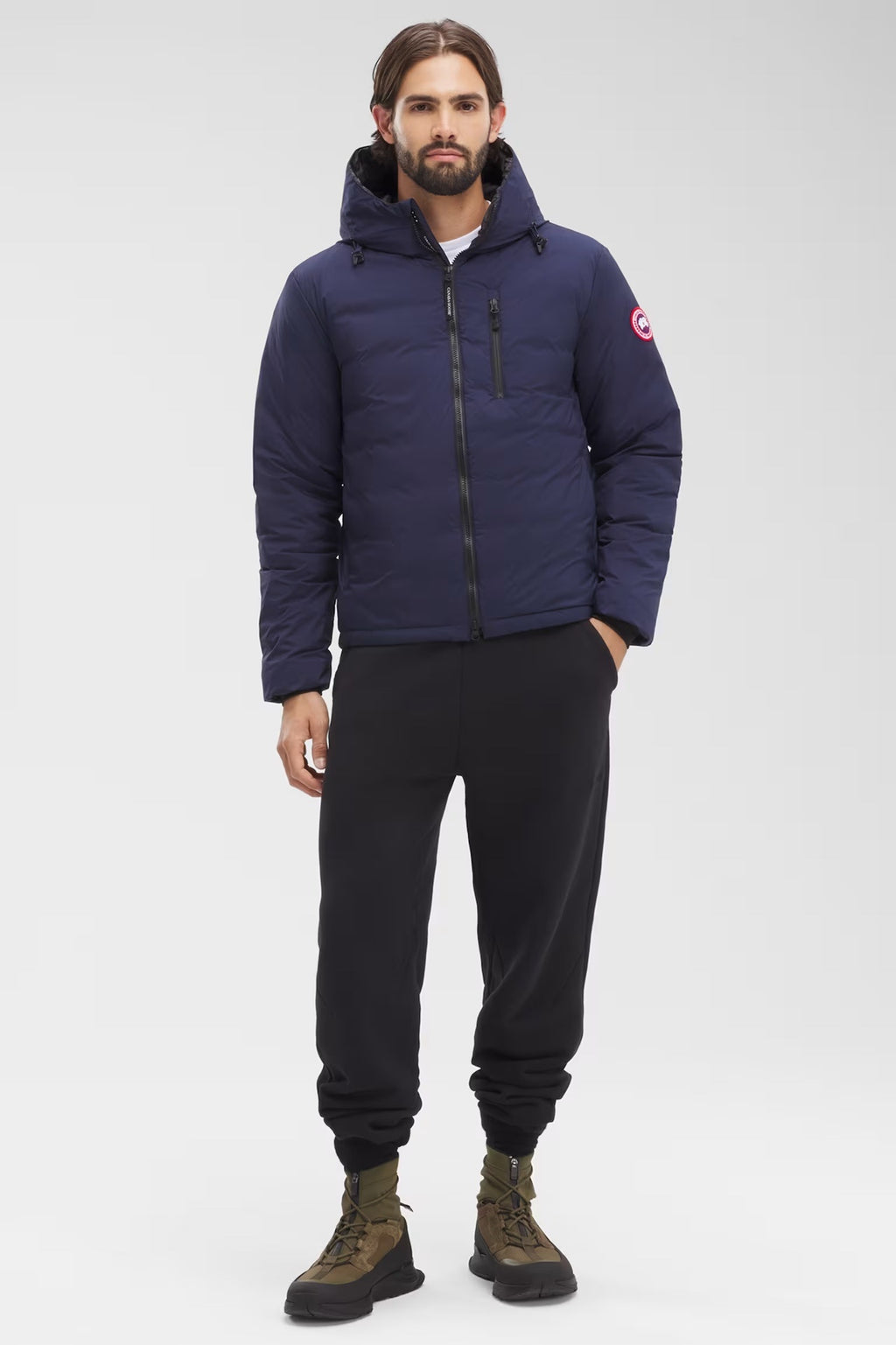 Canada Goose Men's Hooded Quilted Puffer Jacket