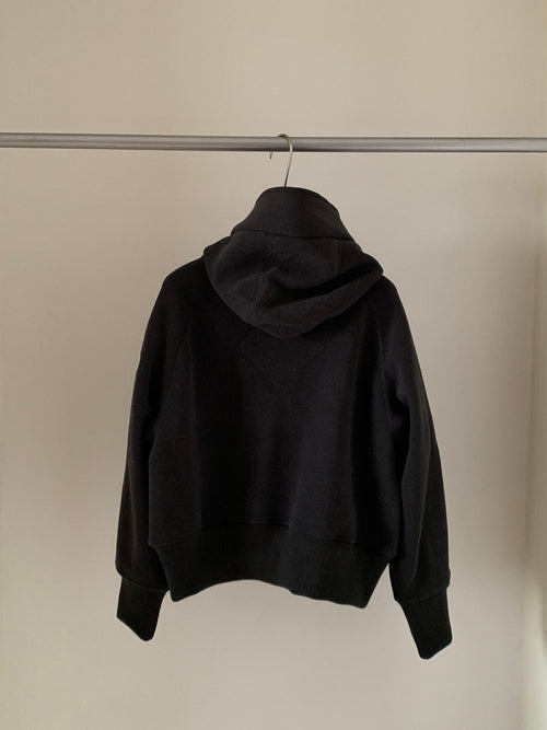 Canada Goose Full-Zip Fleece Hoodie with Sleeve Badge