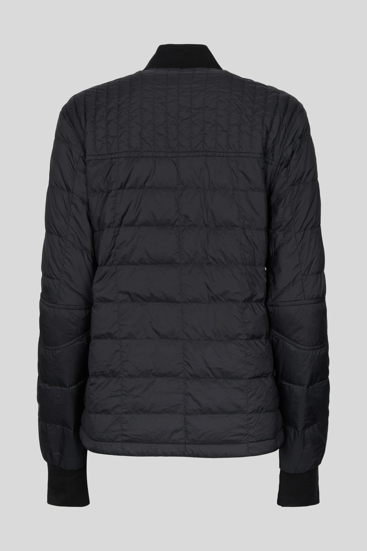 Canada Goose Dunham Black Quilted Zip-Up Jacket