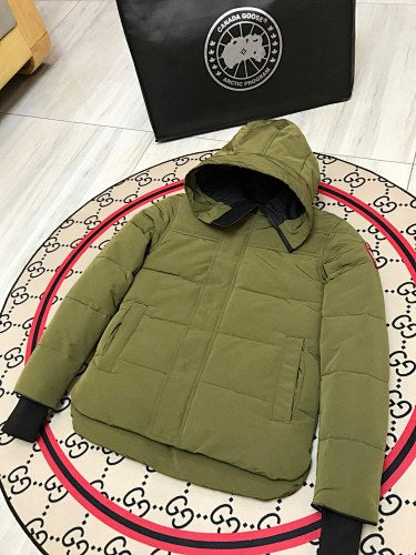 Canada Goose Red Longline Hooded Parka