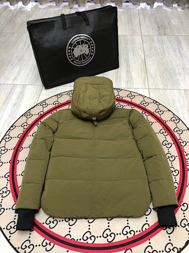 Canada Goose Red Longline Hooded Parka