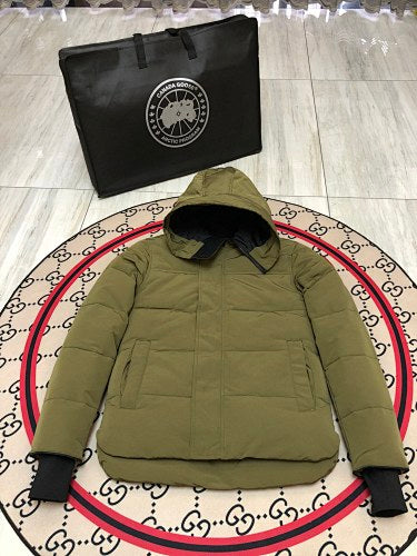 Canada Goose Red Longline Hooded Parka