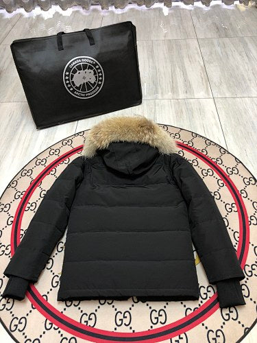 Canada Goose Black Quilted Hooded Parka – Men's & Women's Styles (14)