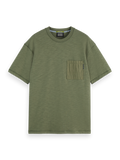S&S Relaxed Fit Patchwork Pocket Tee